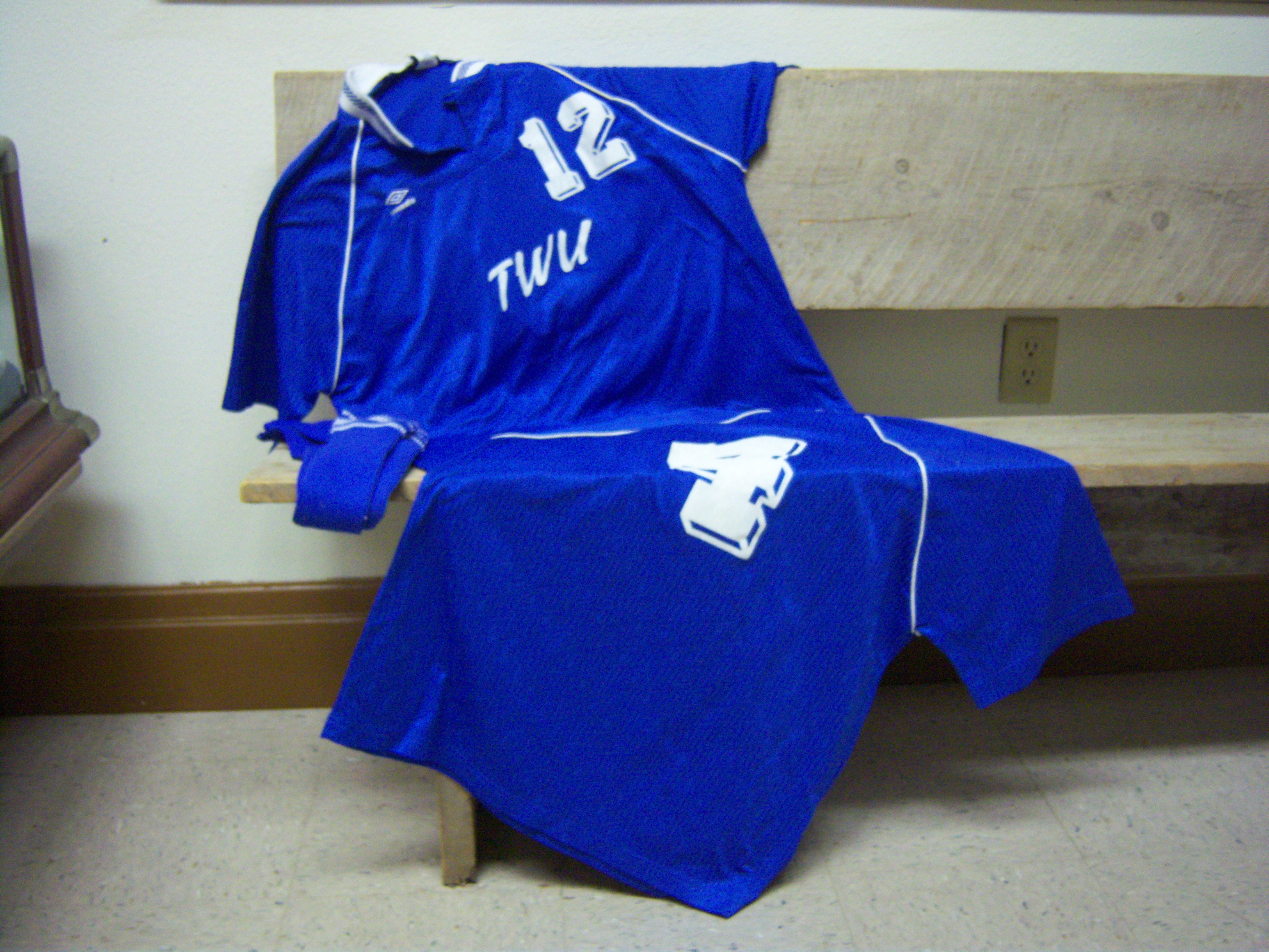 Dark Blue Soccer Uniforms